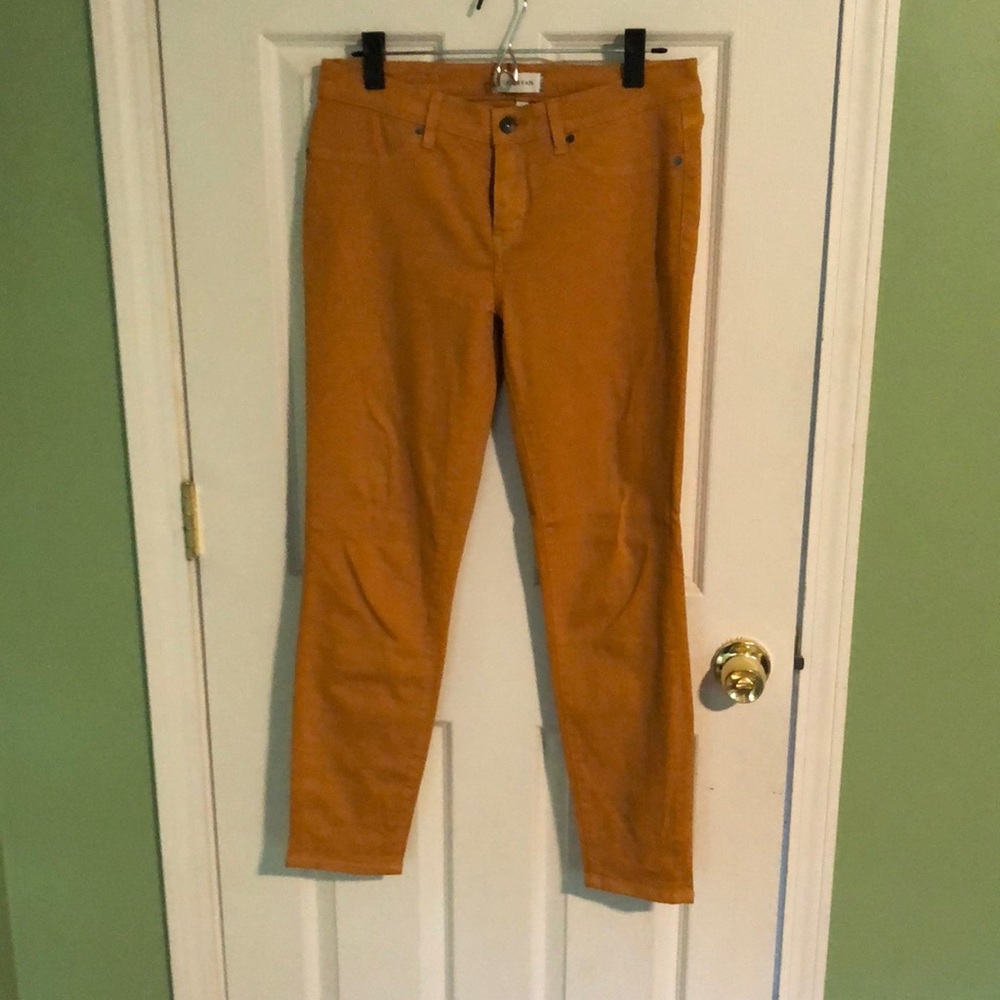 Camel Colored Skinny Jeans